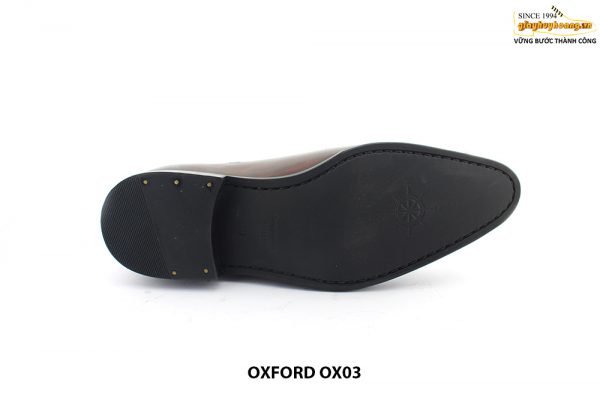 [Outlet size 40] Giày da nam Wingtips Oxford OX03 007