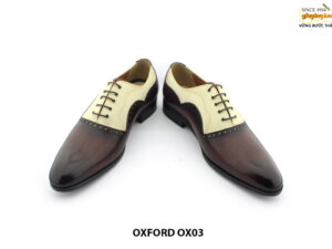 [Outlet size 40] Giày da nam Wingtips Oxford OX03 004