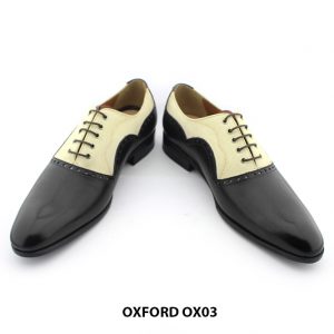 [Outlet size 40] Giày da nam Wingtips Oxford OX03 003