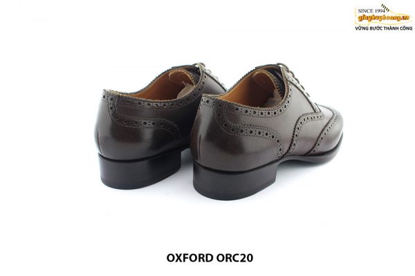 [Outlet size 39] Giày da nam Wingtips Oxford ORC20 008