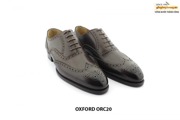 [Outlet size 39] Giày da nam Wingtips Oxford ORC20 004