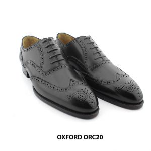 [Outlet size 39] Giày da nam Wingtips Oxford ORC20 003