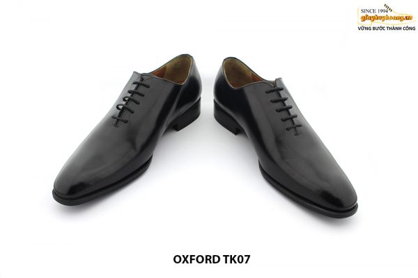 [Outlet] Giày da nam không hoạ tiết Oxford Wholecut TK07 004