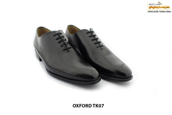 [Outlet] Giày da nam không hoạ tiết Oxford Wholecut TK07 003