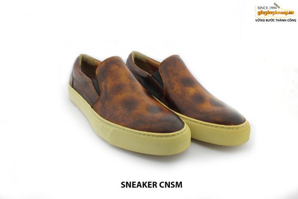 [Outlet Size 42] Giày lười nam thể thao Sneaker Loafer CNESM 004