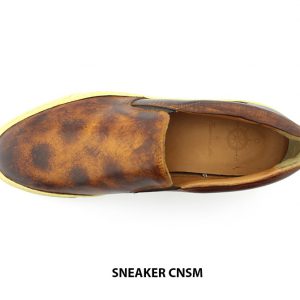 [Outlet Size 42] Giày lười nam thể thao Sneaker Loafer CNESM 002