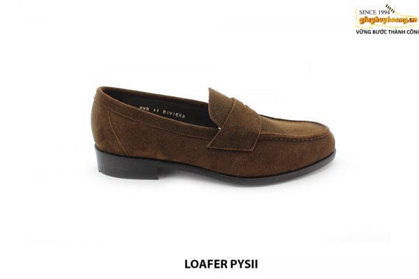 [Outlet Size 41+43] Giày lười nam đế da Loafer PYS11 001