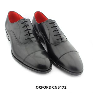 [Outlet size 42] Giày da nam đế khâu chỉ Oxford CNS172 002
