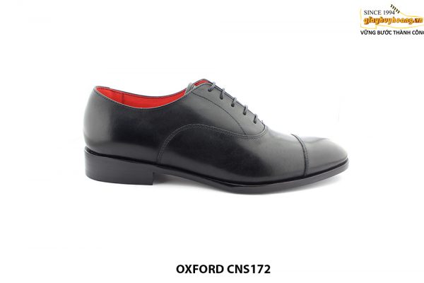 [Outlet size 42] Giày da nam đế khâu chỉ Oxford CNS172 001