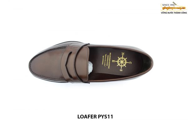 [Outlet Size 39+42] Giày lười nam đế da Loafer PYS11 002