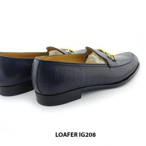 [Outlet Size 39+40] Giày lười nam da bò dập vân Horesit loafer IG208 004