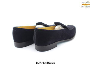 [Outlet Size 39+41] Giày lười nam da lộn đế da loafer IG305 003