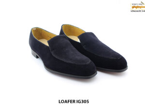 [Outlet Size 39+41] Giày lười nam da lộn đế da loafer IG305 002