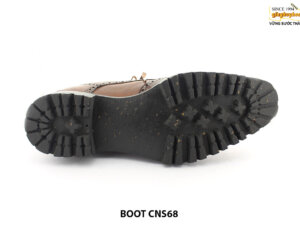 [Outlet size 47] Giày da nam Boot buộc dây CNS86 008