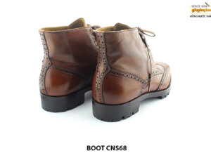 [Outlet size 47] Giày da nam Boot buộc dây CNS86 007