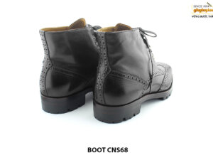 [Outlet size 47] Giày da nam Boot buộc dây CNS86 006