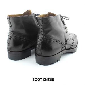 [Outlet size 47] Giày da nam Boot buộc dây CNS86 006