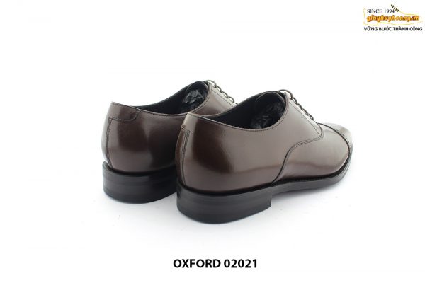 [Outlet size 44] Giày da nam hàng hiệu Oxford 02021 008