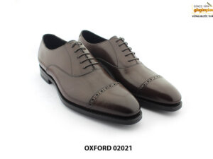 [Outlet size 44] Giày da nam hàng hiệu Oxford 02021 004