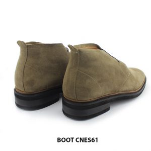 [Outlet] Giày da lộn Chukka Boot nam xám CNES61 004