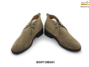 [Outlet] Giày da lộn Chukka Boot nam xám CNES61 003