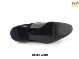 Giày da nam phối da lộn cao cấp Derby V21DF 006