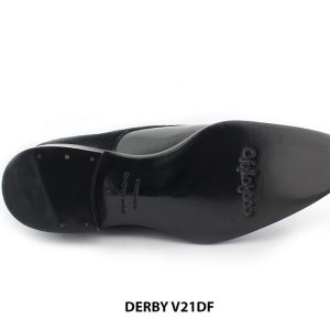 Giày da nam phối da lộn cao cấp Derby V21DF 006