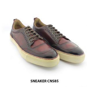 [Outlet size 40+41] Giày da thể thao nam Sneaker CNS85 003