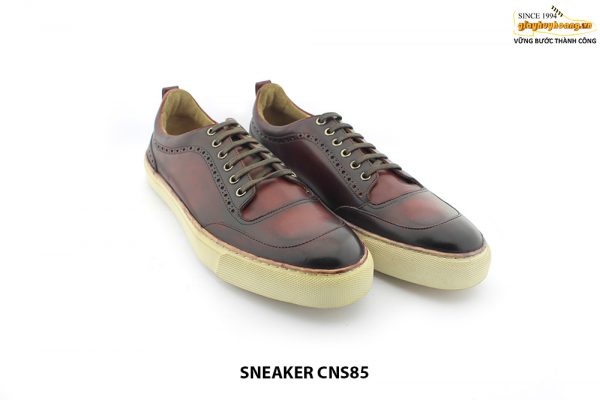 [Outlet size 40+41] Giày da thể thao nam Sneaker CNS85 003