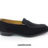 [Outlet Size 39+41] Giày lười nam da lộn đế da loafer IG305 001