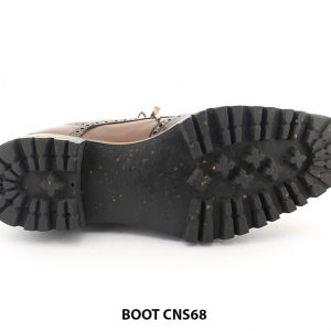 [Outlet size 47] Giày da nam Boot buộc dây CNS86 008