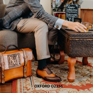 Giày tây nam phối màu Oxford O2256 003