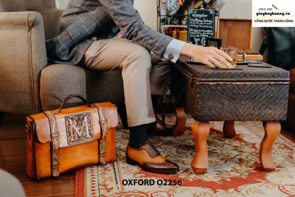 Giày tây nam phối màu Oxford O2256 003