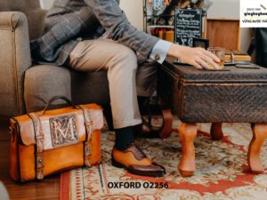 Giày tây nam phối màu Oxford O2256 003
