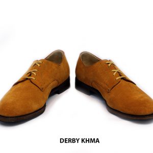 [Outlet size 41] Giày da lộn nam cao cấp Derby KHMA 002