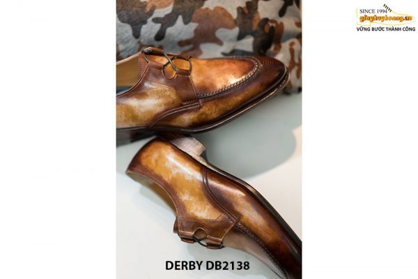 Giày tây nam handmade đánh Patina Derby DB2138 005