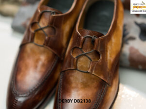 Giày tây nam handmade đánh Patina Derby DB2138 003