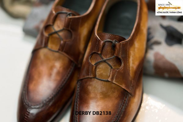 Giày tây nam handmade đánh Patina Derby DB2138 003