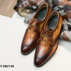 Giày tây nam handmade đánh Patina Derby DB2138 001