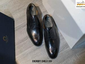 Giày tây nam đục lỗ chữ M Derby DB2139 001