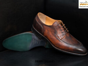 Giày da nam đánh màu tuyệt đẹp Derby DB2141 005