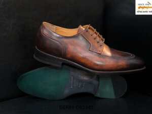 Giày da nam đánh màu tuyệt đẹp Derby DB2141 004
