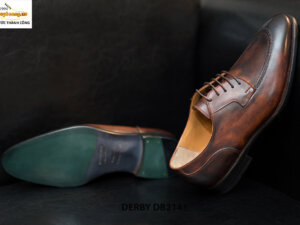 Giày da nam đánh màu tuyệt đẹp Derby DB2141 003