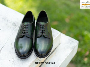 Giày da nam mũi tròn Derby DB2142 001