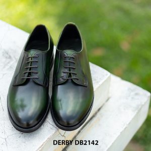 Giày da nam mũi tròn Derby DB2142 001