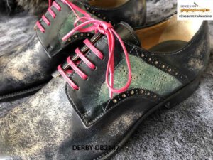 Giày da nam đánh màu đẹp Derby DB2147 002