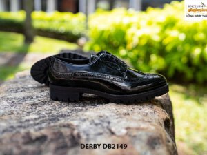 Giày da nam bóng loáng Derby DB2149 004