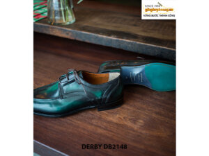 Giày da nam màu xanh lá Derby DB2148 004