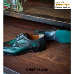 Giày da nam màu xanh lá Derby DB2148 004