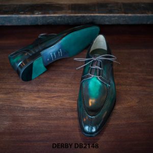 Giày da nam màu xanh lá Derby DB2148 003